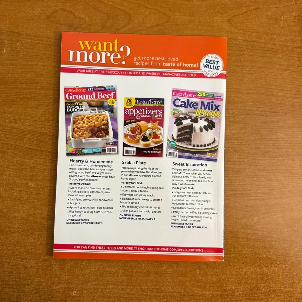Taste‎ of Home Breakfast & Brunch Cookbook - Vibrant Yellow and Red Cover
